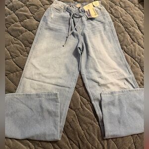 No Boundaries Pull on Wide Leg Jeans, NWT, Size XS